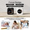 Rotating Pomodoro Cube Timer – Rechargeable Digital Focus Timer