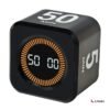 Rotating Pomodoro Cube Timer – Rechargeable Digital Focus Timer